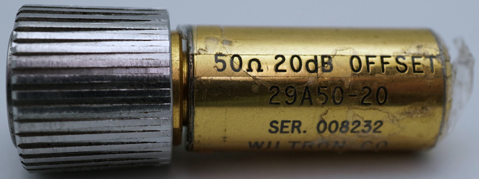 Wiltron/Anritzu 29A50-20 - 50 ohm 20 db OFFSET