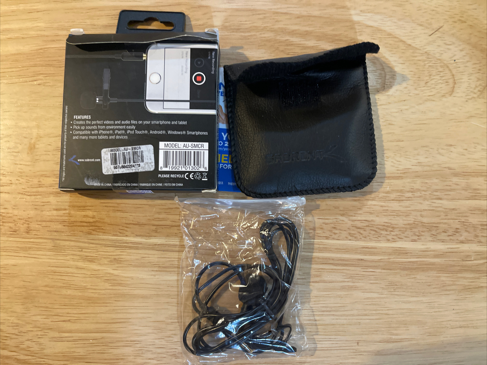Lavalier Clip-on Microphone AU-SMCR