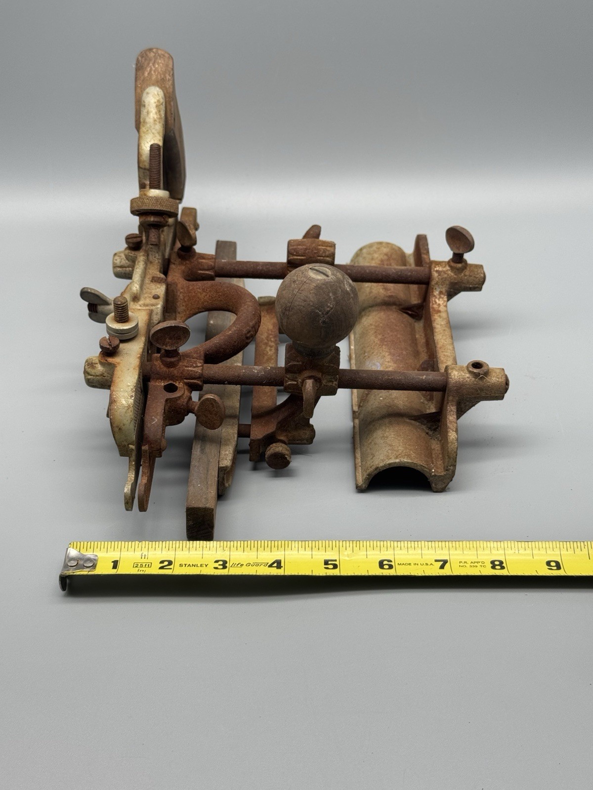 Antique Stanley Rule & Level No 45 Combination Molding Plane