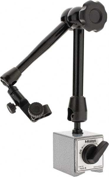 Mitutoyo 7033B Universal Magnetic Indicator/Gage Base with On/Off Switch