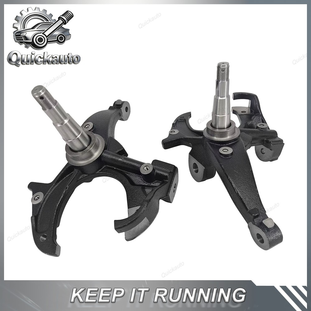 Front LH & RH Steering Knuckle for 1982 - 2003 Chevy S10 GMC Oldsmobile Pontiac