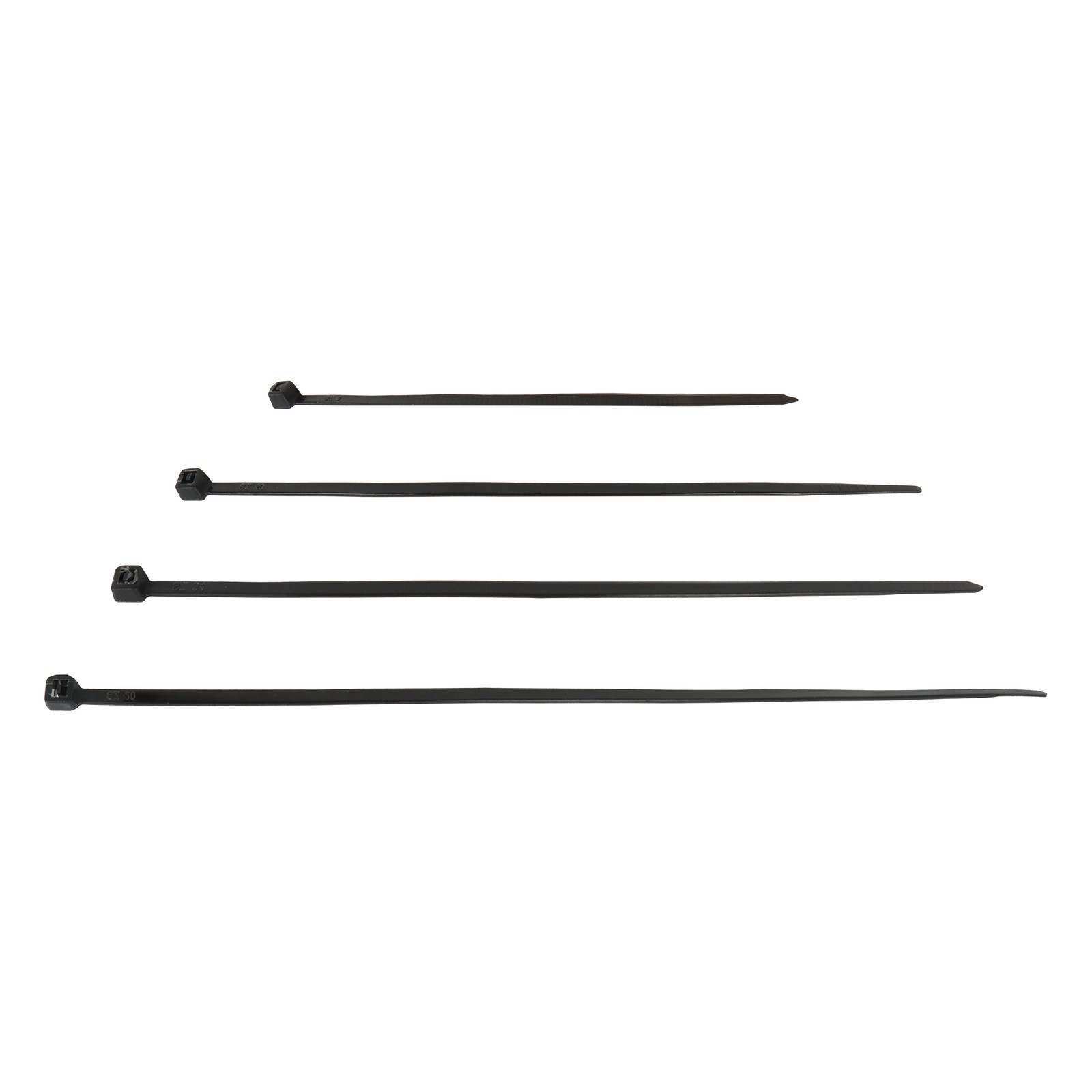 2000 PCS Self-locking Nylon Zip Ties Assorted Sizes 4+6+8+12 Inch Cable ties