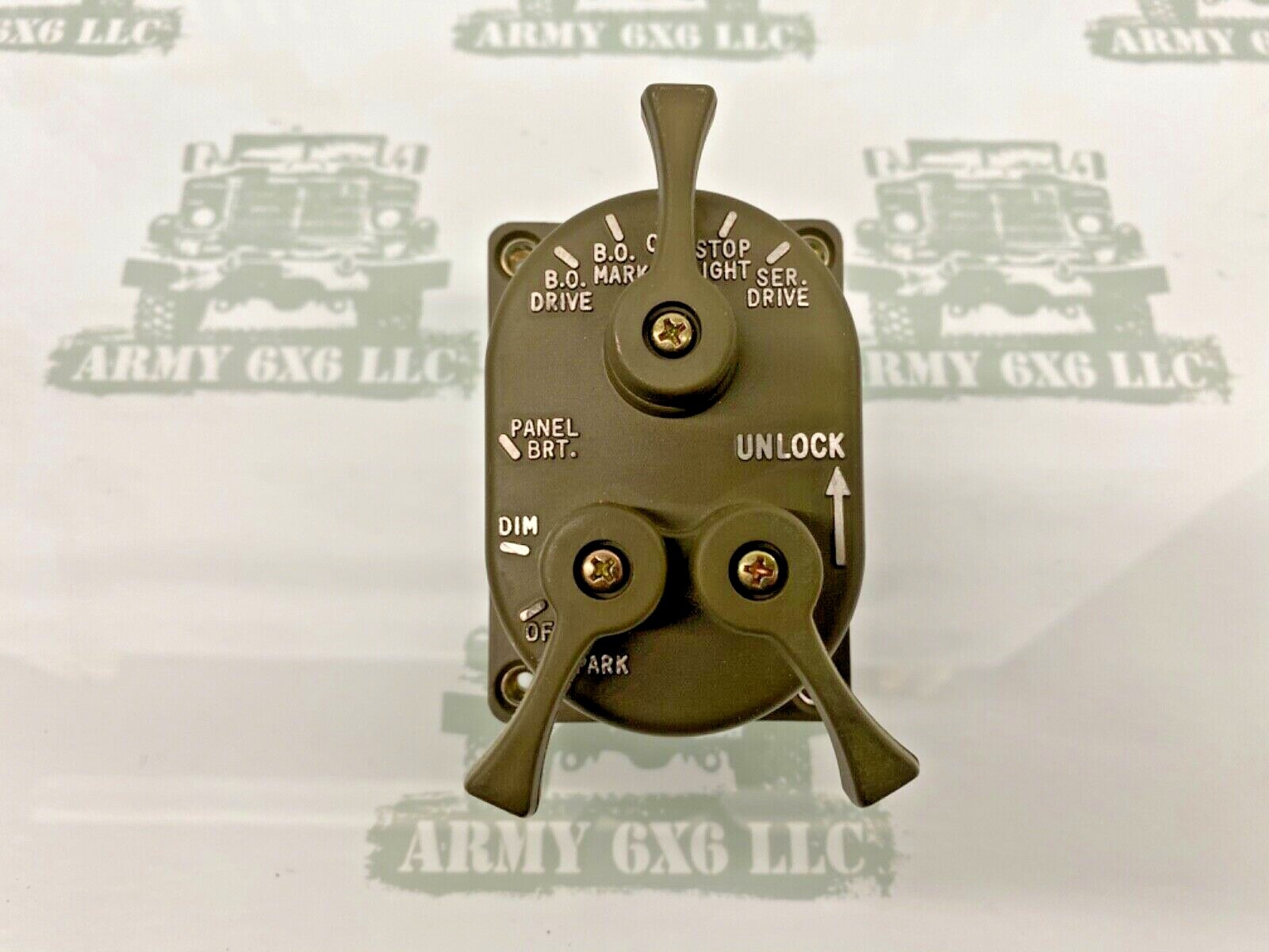 NEW 3 lever light switch m35a2 m809 m939 HMMWV m998 m923 m923a2 m998 5113-1