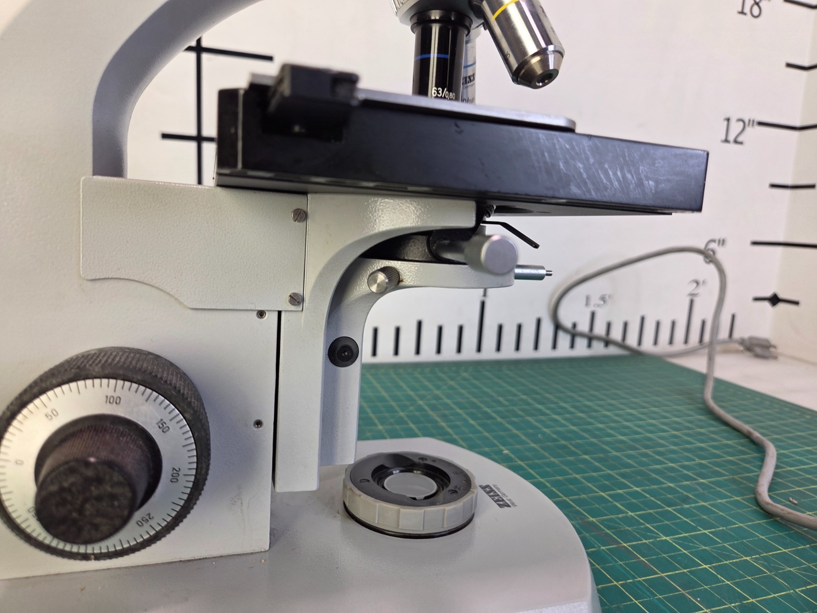 Zeiss Standard 14 Microscope W 3 Objectives 470914-9901/19