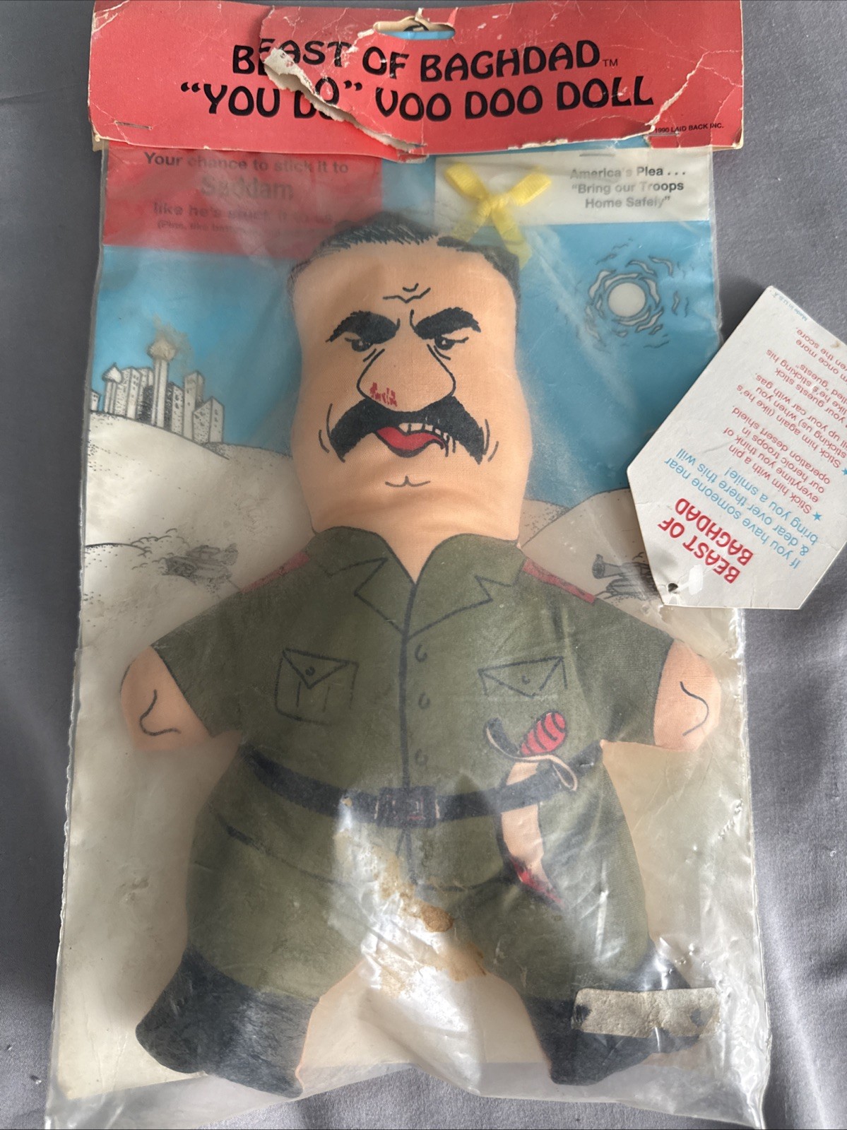 Beast Of Baghdad You Do Boo Doo Doll Saddam Laid Back Iran Iraq War