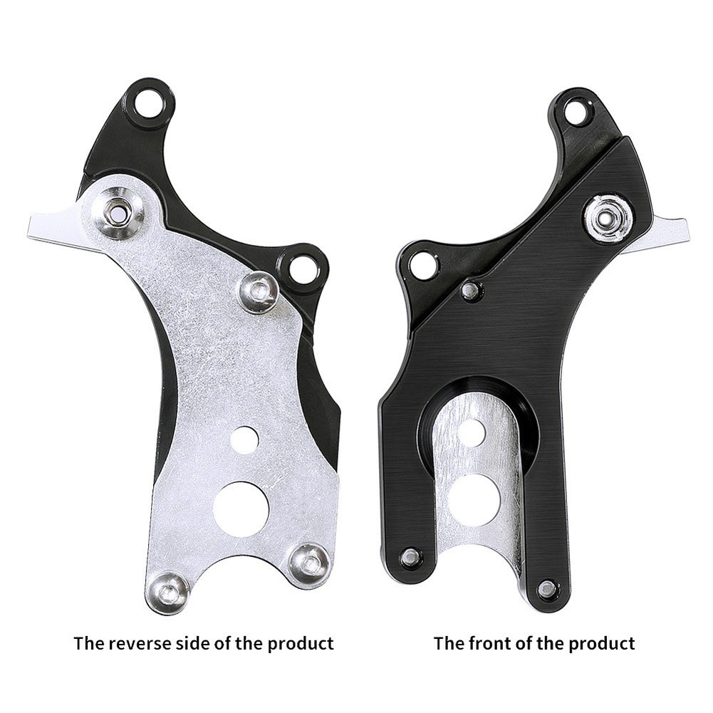 For Quick Release Compatible Bike Disc Brake Frame Adapter with Aluminum Alloy