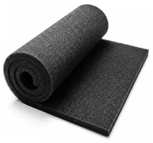 Washable Foam Air Filter Material Sheet for Uni Filter-BF-1 BF1 18" X 15" Black