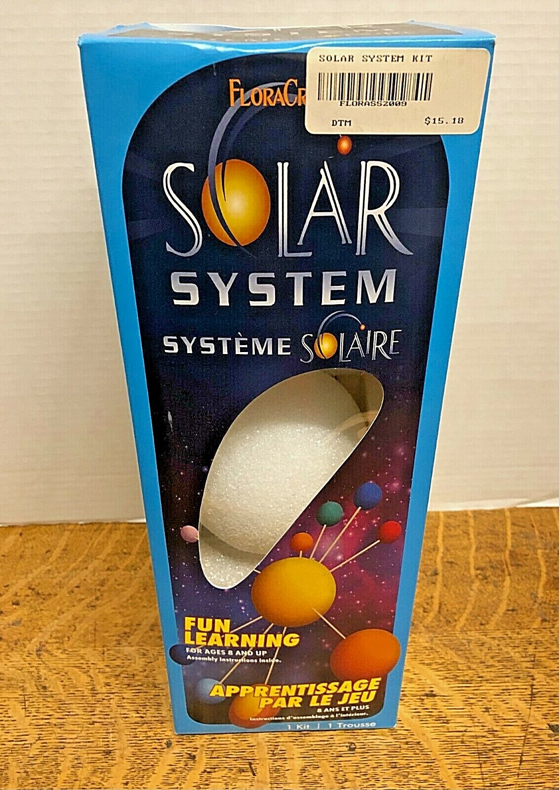Solar System Building Kit - PRE-PAINTED Styrofoam Balls and Rings (8 & up)