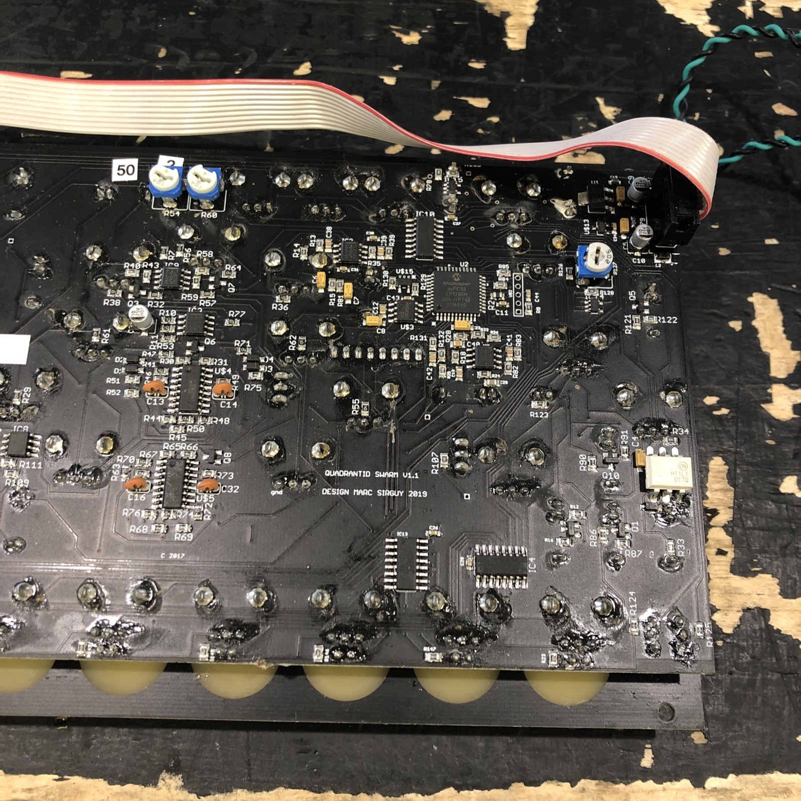 Eowave Quadrantid Swarm Desktop Polyphonic Digital Synthesizer