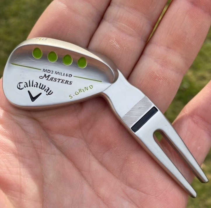 Callaway ‘Masters 2026’ Golf Divot Repair Tool Silver