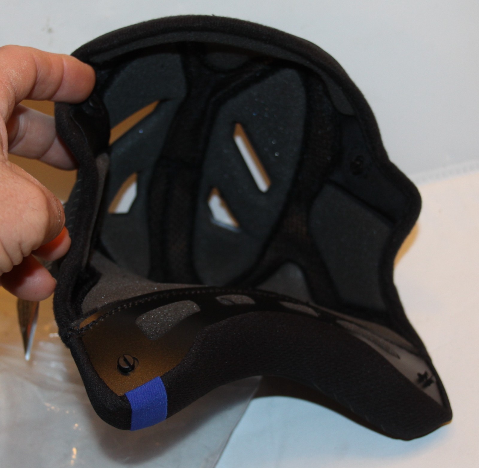 Fox Racing V3 RS Helmet Comfort Top Liner Pad Black, small, NEW