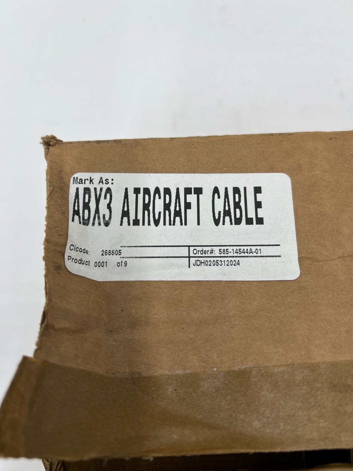 ABX3 Air Craft Cable ABX3AC120 268605 Replacement Durable