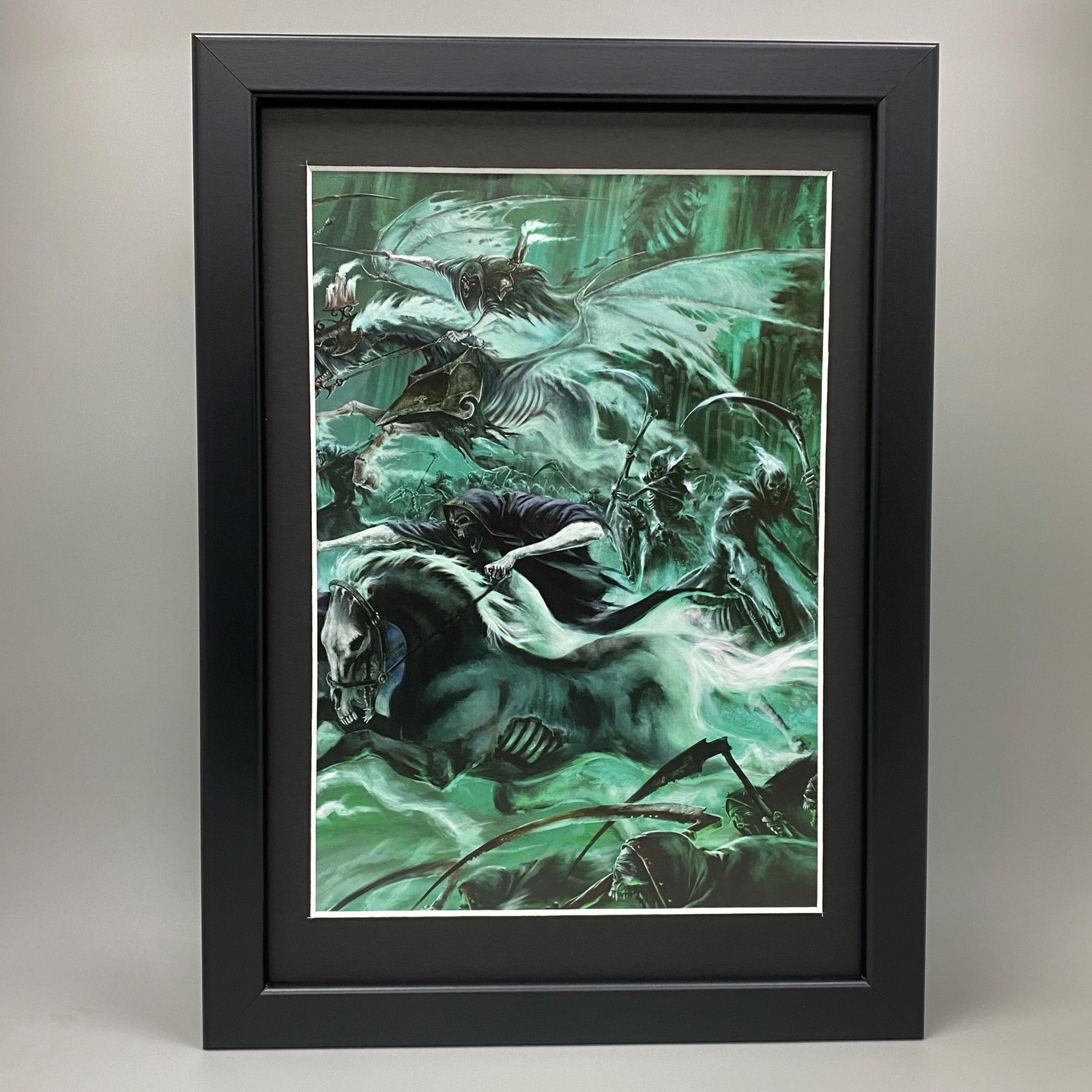 NIGHTHAUNT FRAMED ART WARHAMMER AGE OF SIGMAR AOS UNDEAD SOULBLIGHT GRAVELORDS