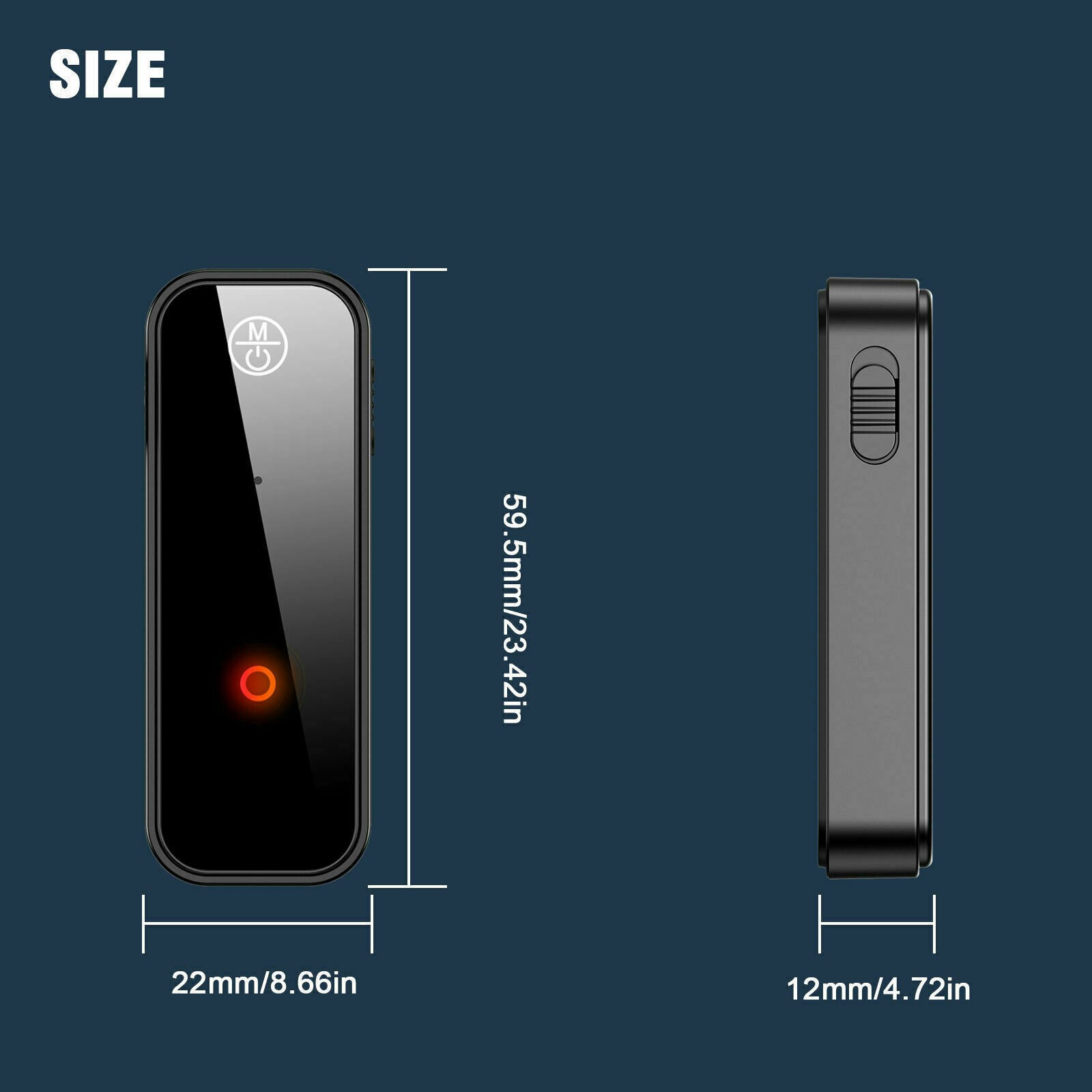 2 IN 1 Universal Bluetooth 5.0 Audio Transmitter Receiver Adapter With 3.5 Cable