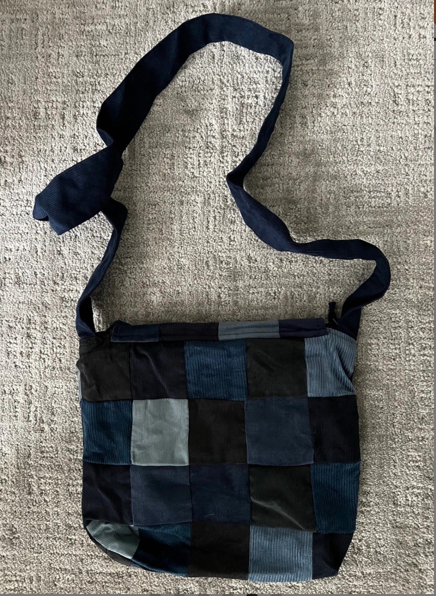 Grateful Dead Dancing Bear messenger Cross-over bag