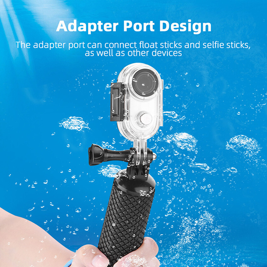 For Insta360 GO 3/3S Thumb Waterproof Case Swimming Diving Protective Case