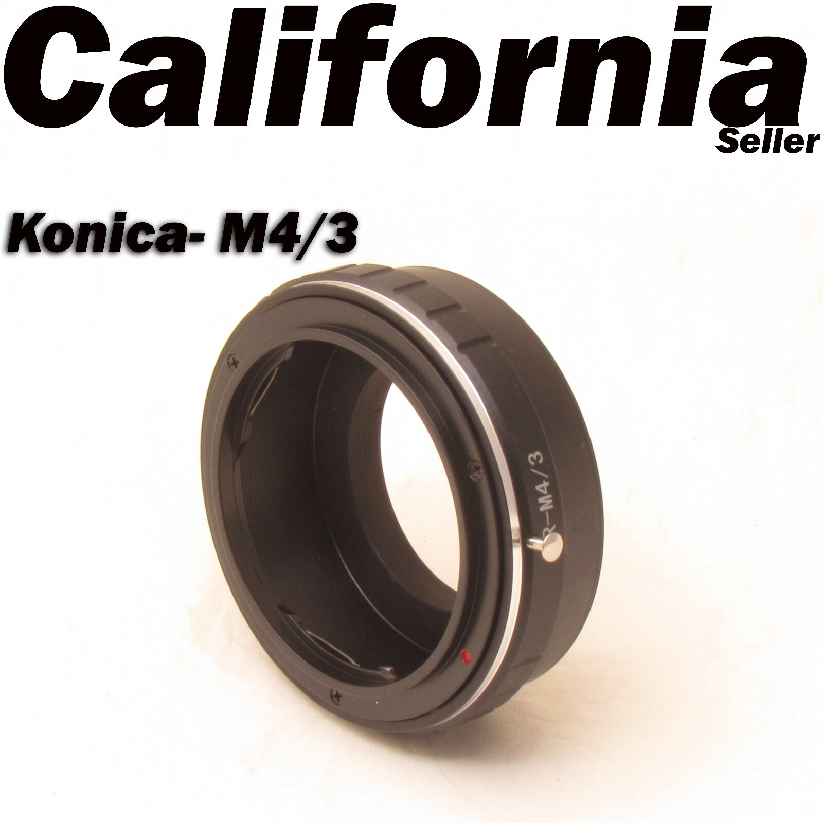 Konica AR to M4/3 Adapter Mount Lens DMC-G1, DMC-GH1, DMC-GF1, AG-AF100 Lumix