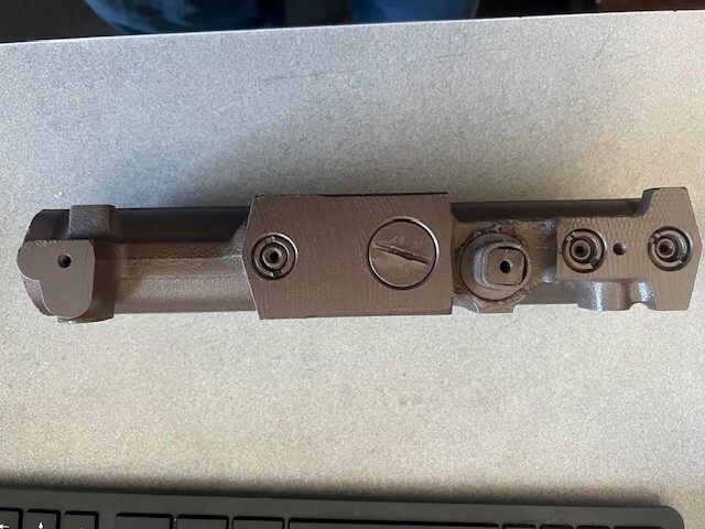 SARGENT 250R BODY ONLY NOS DARK BRONZE 803H ADJUSTABLE SIZE RIGHT HAND