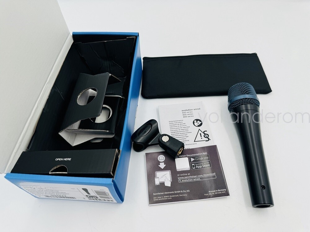E935 for Sennheiser Dynamic Vocal Performance Handheld Microphone Cardioid Black