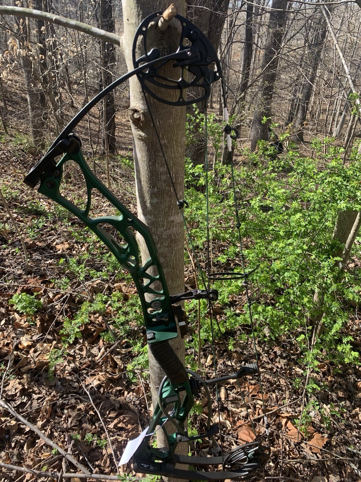 Elite Products Ritual 35 Green Compound Bow Right Hand Aluminum Bow Hunting