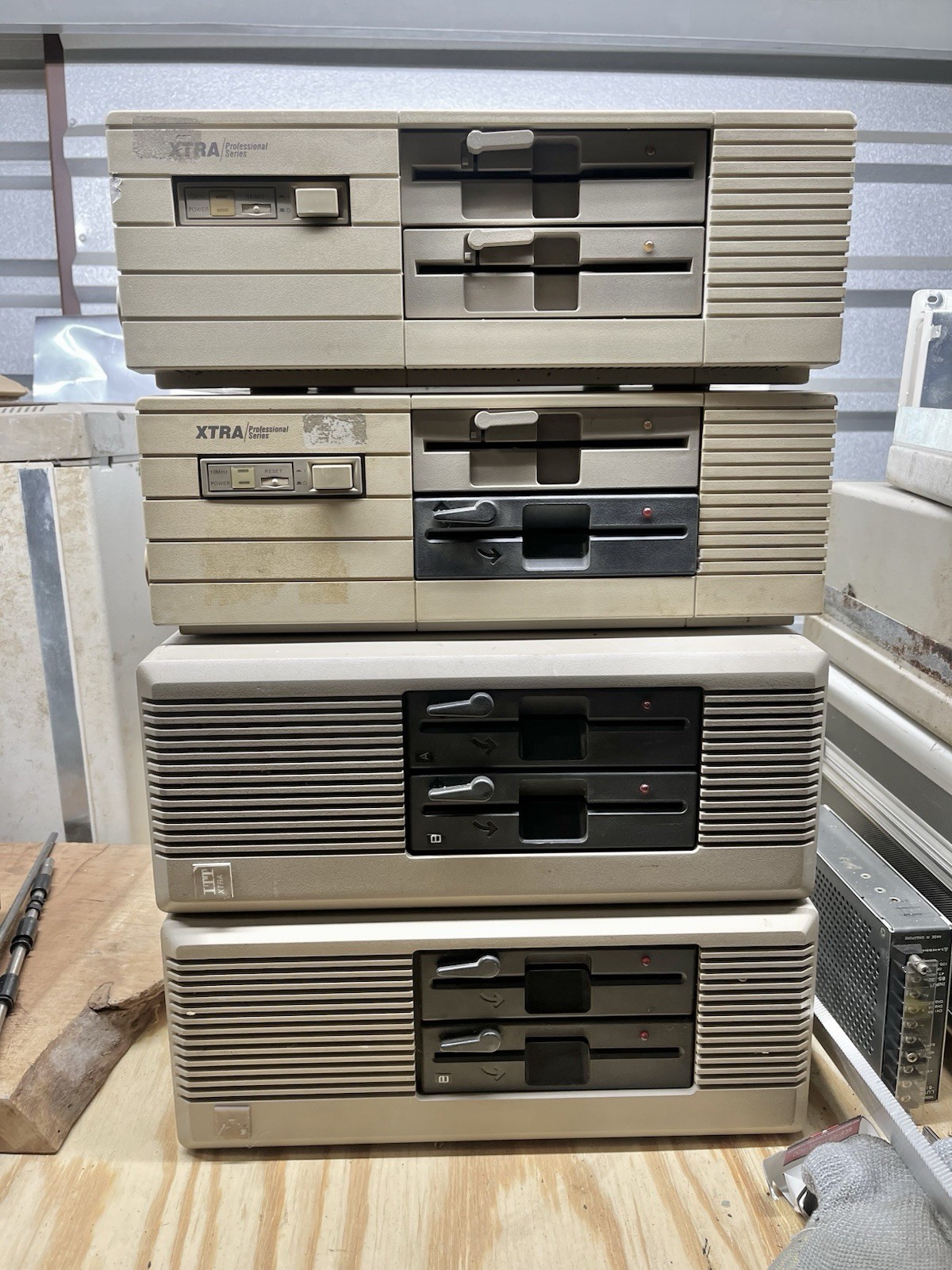 Vintage ITT Xtra Computer Powers On IBM Clone 8088 W/ 5”Floppy