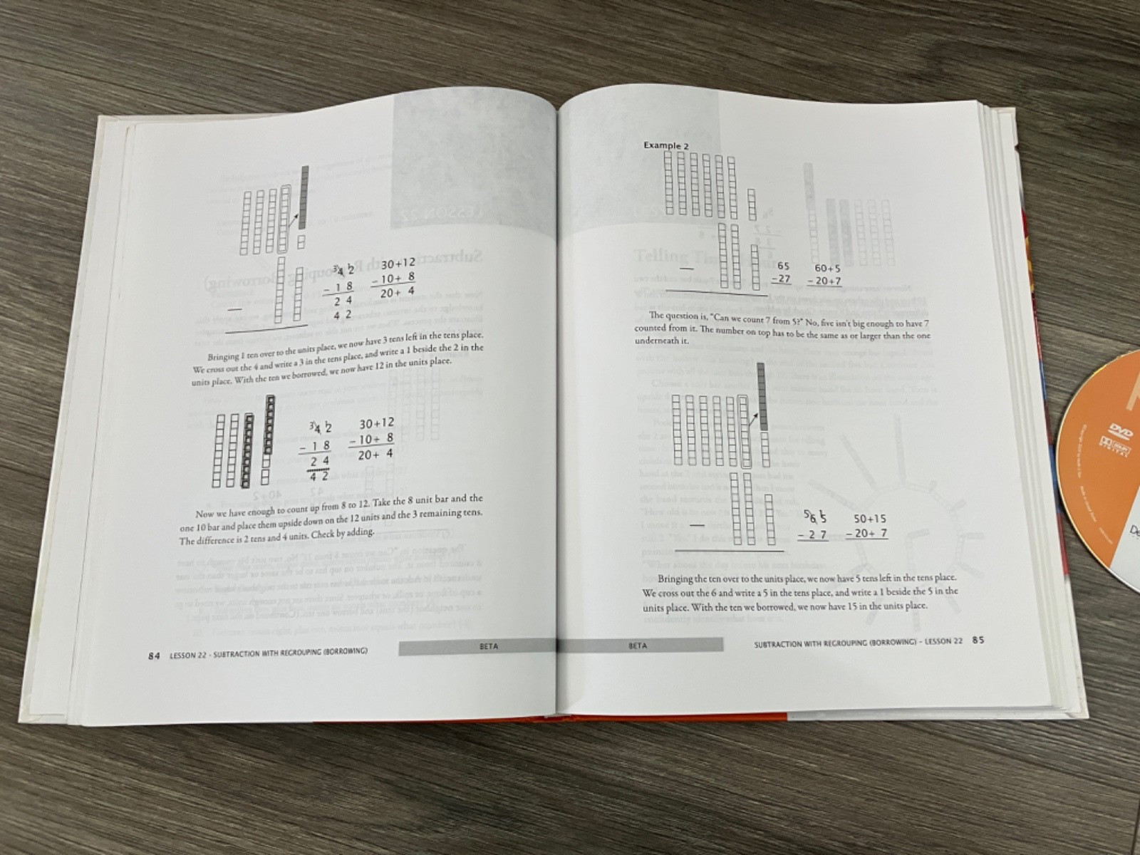 Math-U-See Beta DVD & Instruction Manual Set, 2012 Edition