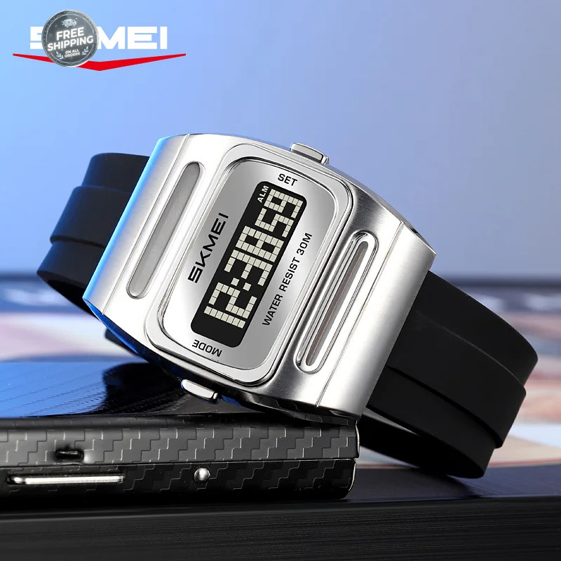 SKMEI 2563 Luxury Fashion Solar Power Multifunctional Digital Sport's Watches