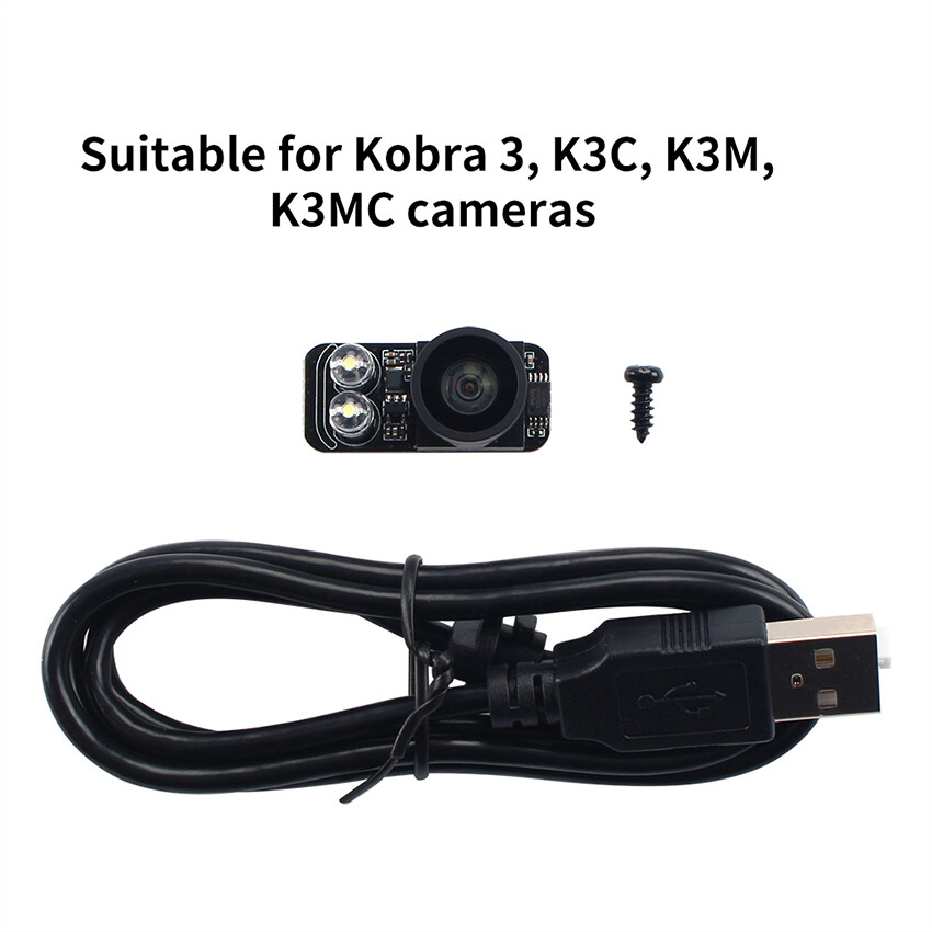Print Surveillance Camera Kit for ANYCUBIC Kobra 3/K3C/K3M/K3MC 3D Printer