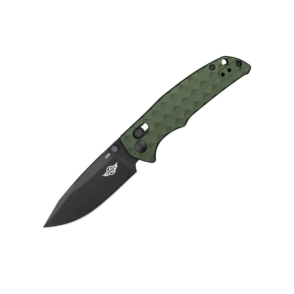 Olight Rubato 3 EDC Pocket Folding Knife, 154CM Stainless Steel, OD Green Handle