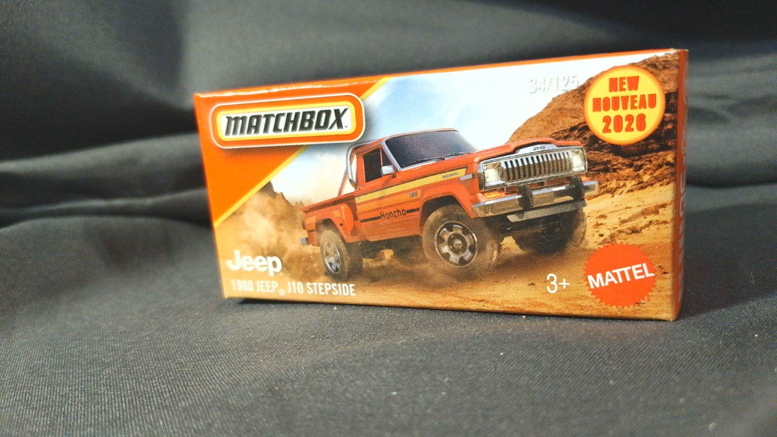 Matchbox Power Grabs 1980 Jeep J10 Stepside #34/124
