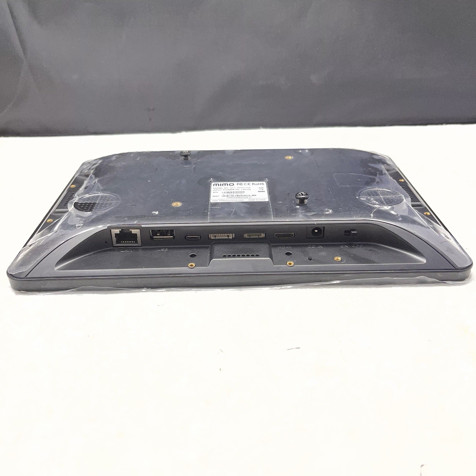 MIMO MCT-10HPQ-POE 10.1" Android Touchscreen Digital Signage Tablet Ethernet USB