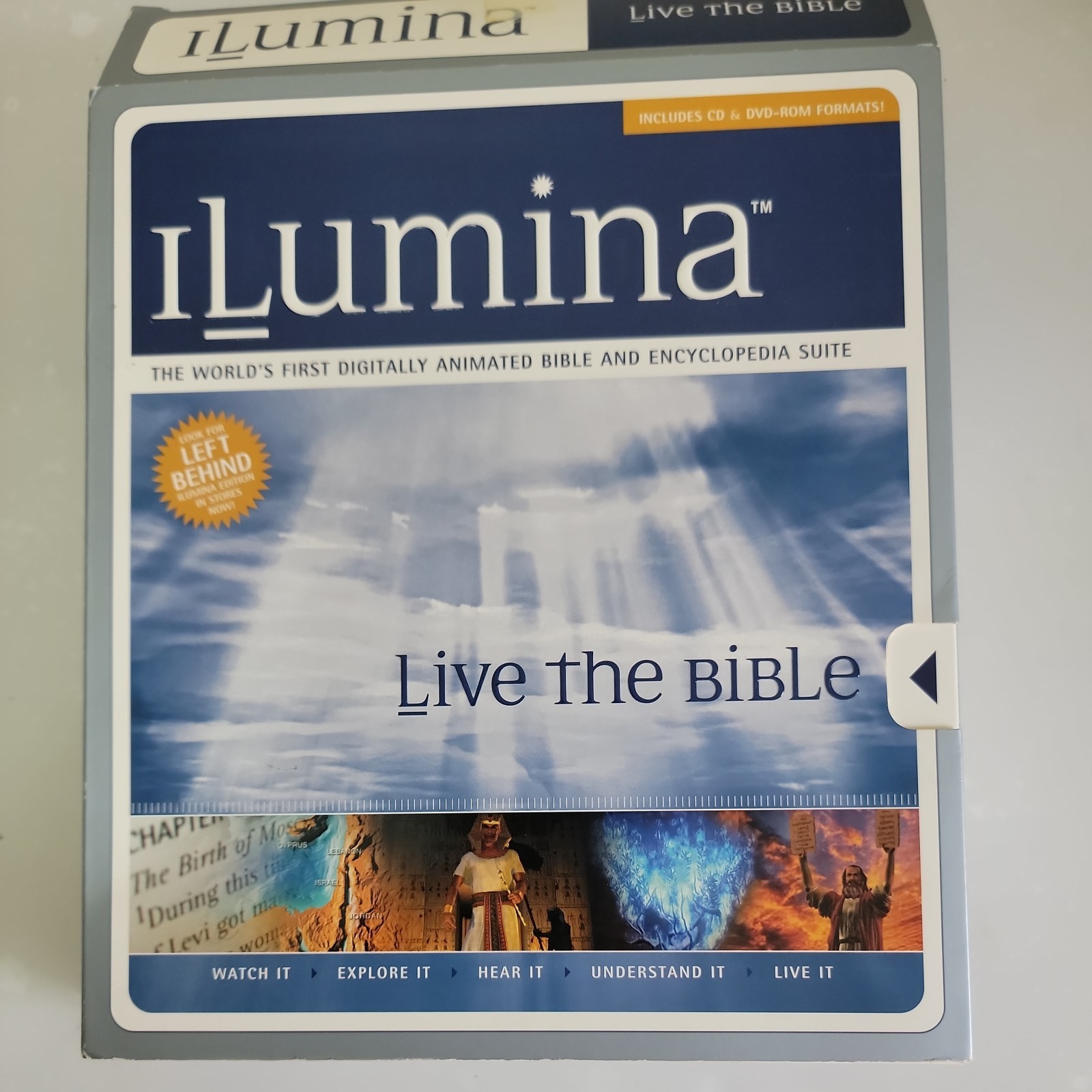 ILumina Live The Bible Digitally Animated Bible & Encyclopedia Suite CD+DVD 2002