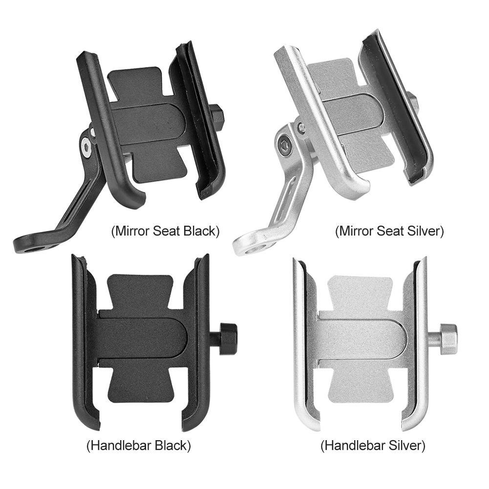 Motorcycle Bike Bicycle Scooter Handlebar Mirror Cell Phone Holder Mount GPS