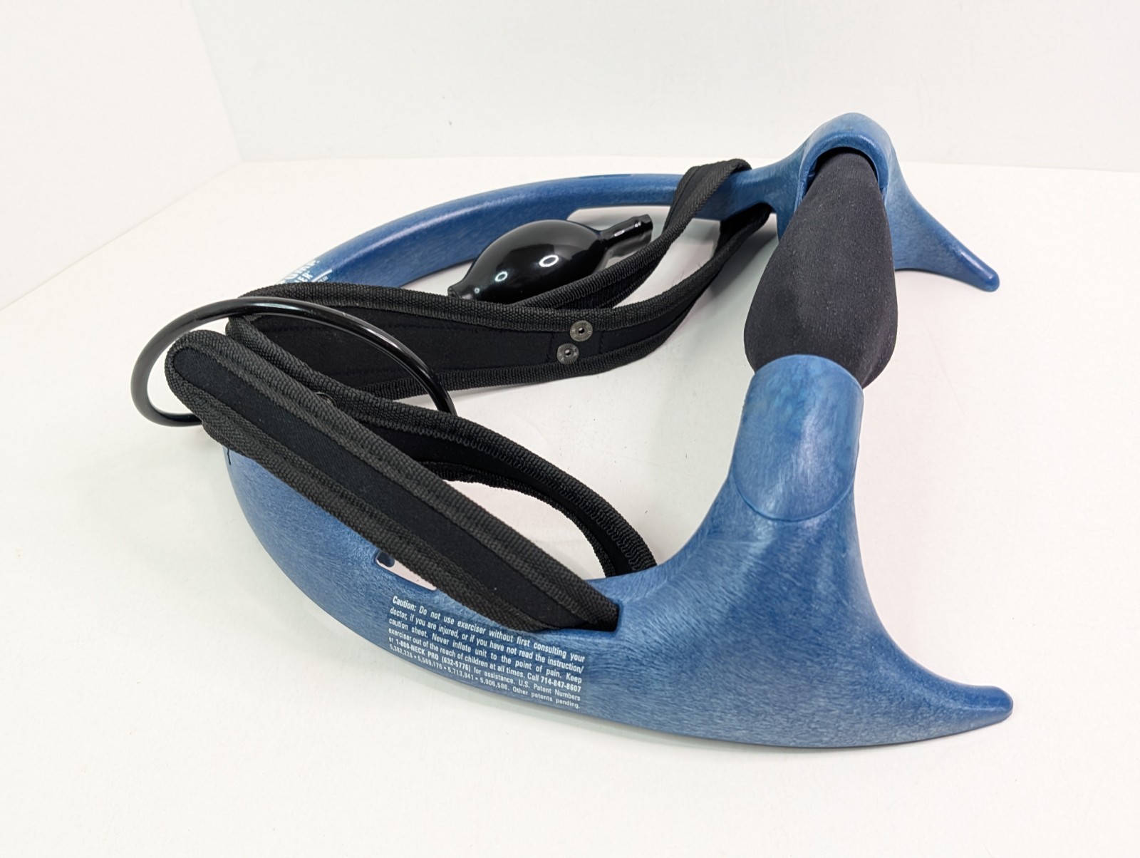 Posture Pump Neck Exerciser Professional Model with Head & Chin Strap