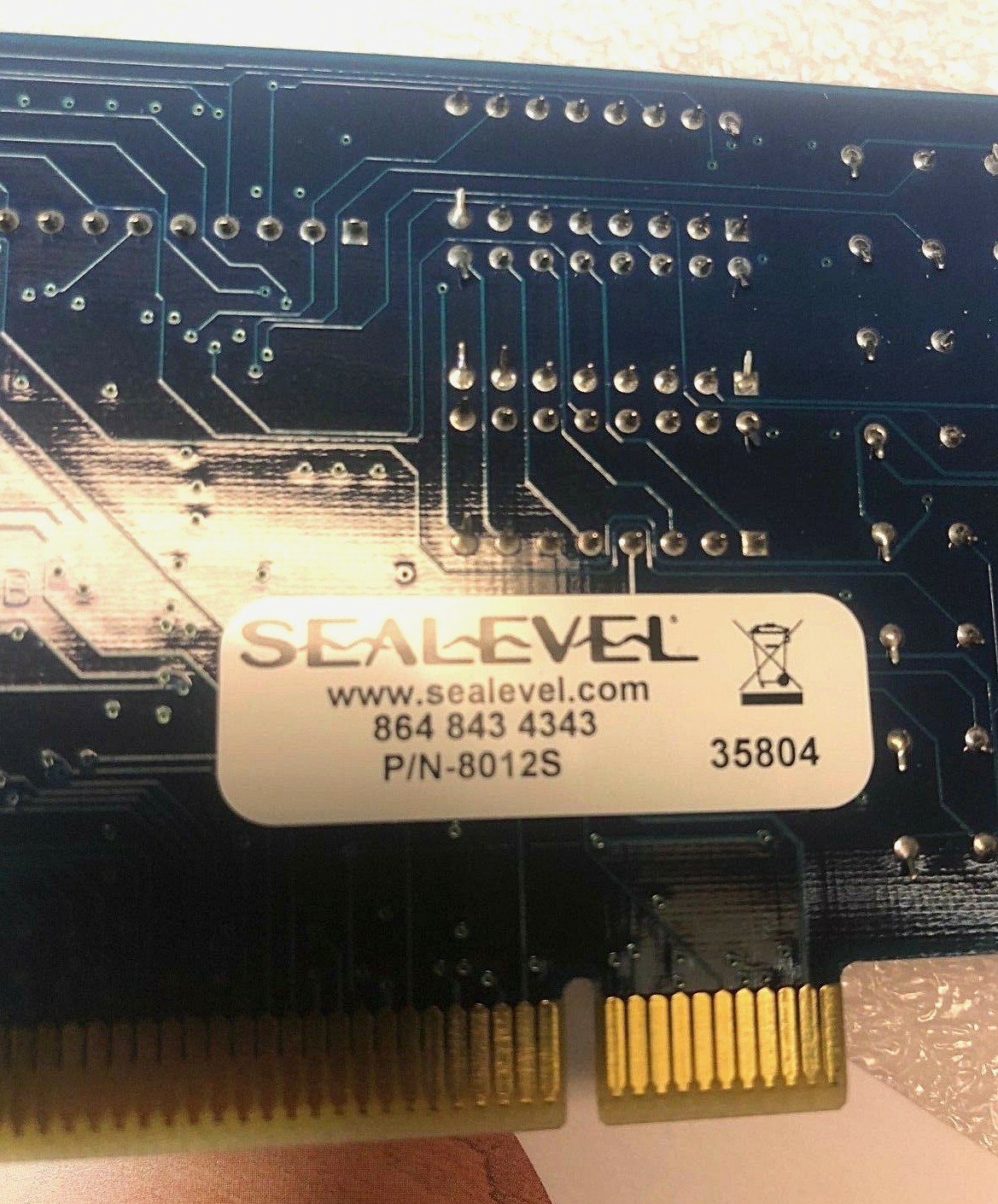 8012S SEALEVEL 8 Reed Relay Output / 8 Isolated Input Digital Interface NEW!
