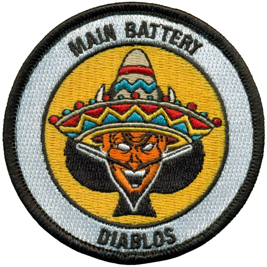 US NAVY ELECTRONIC ATTACK SQUADRON 144 (VAQ-144) DIABLOS MORALE PATCH