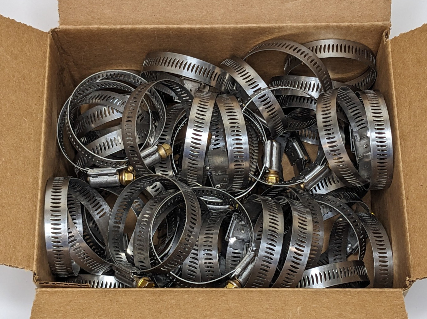 50X Breeze Power-Seal 62028 Stainless Hose Clamp SAE 28 1-5/16"- 2-1/4"D 1/2"W