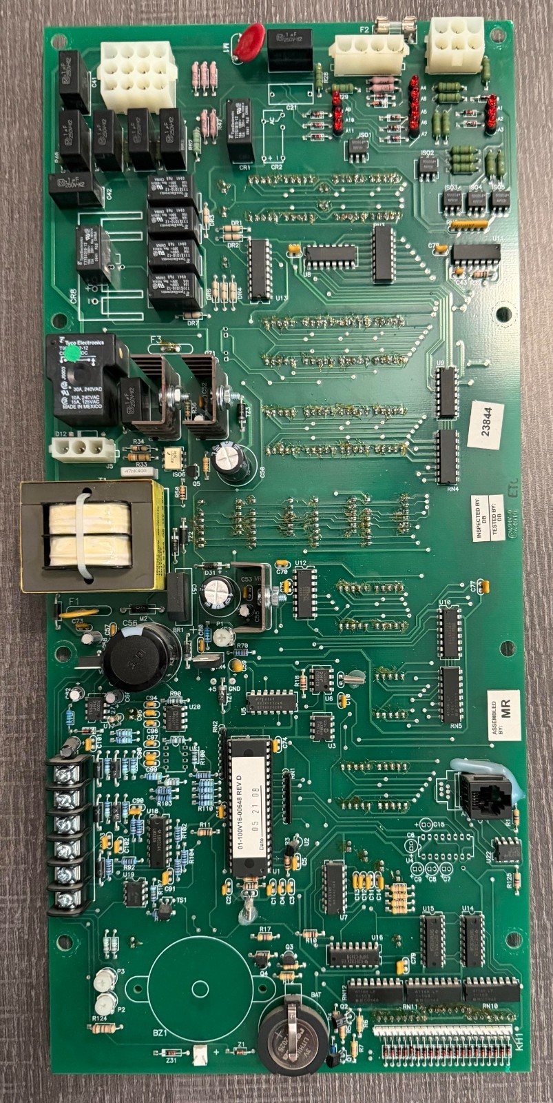 Baxter 01-100V16-01036 Control Board, USB Compatible