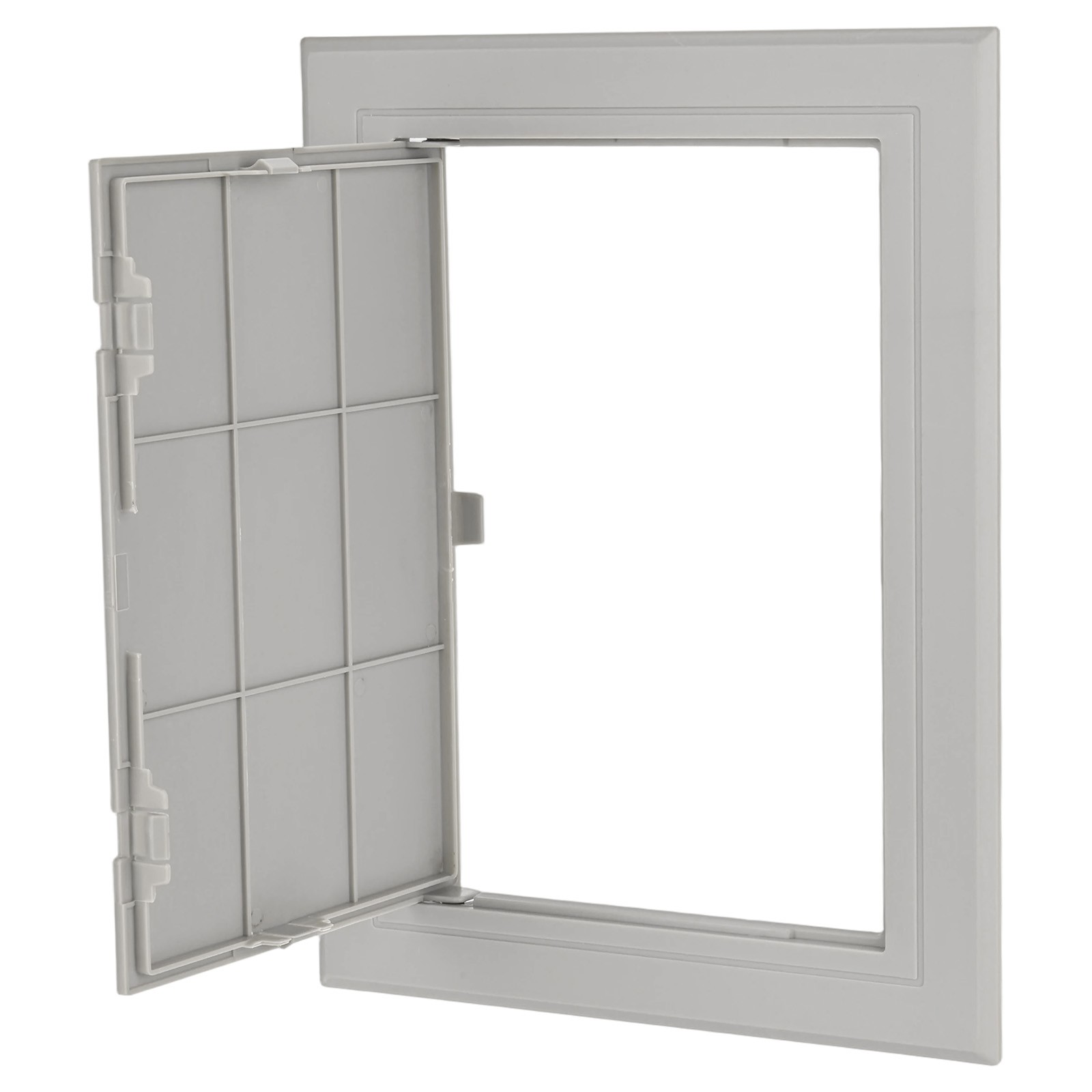 1-Pack Access Panel for Drywall, 5.7x8" Plastic Wall Hole Cover [Gray]