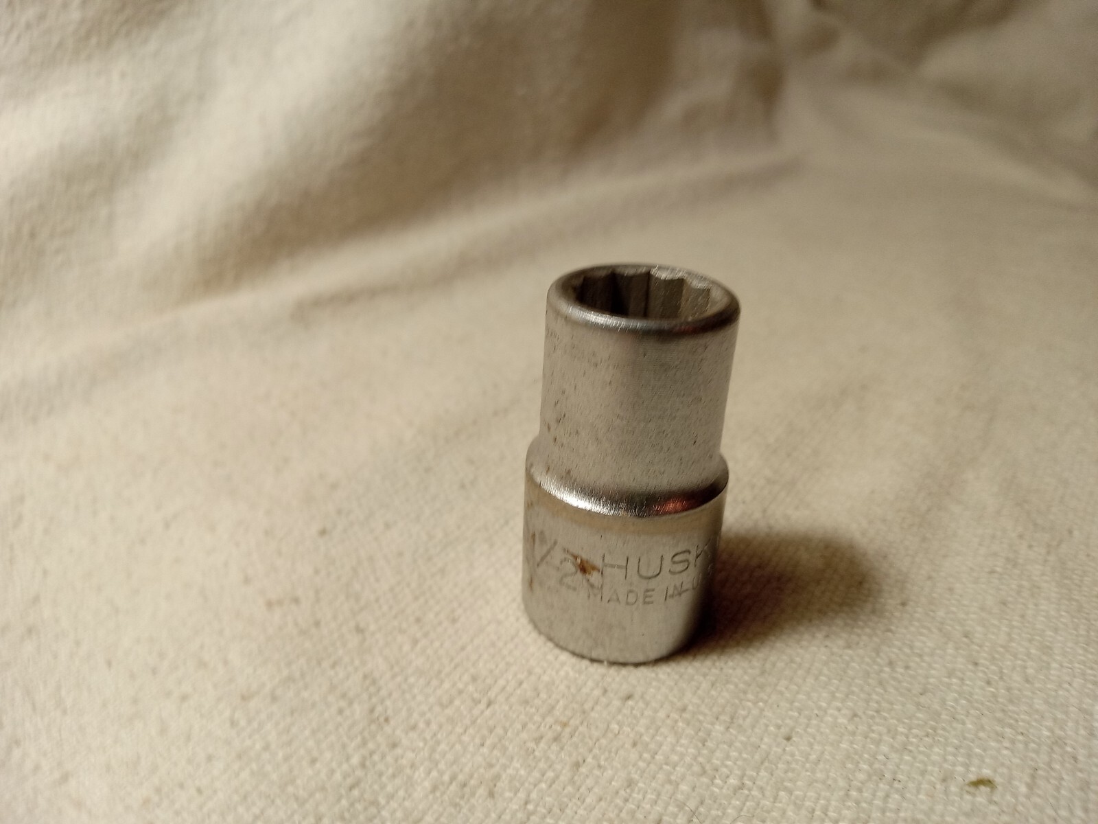 Husky 1/2" 12 Point Shallow Chrome Socket 1/2" Drive CT1216 USA