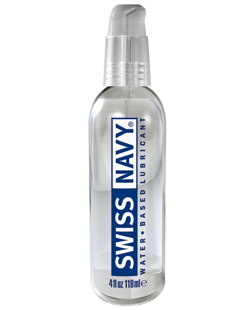 Swiss Navy Water Based lubricant 4oz Premium sex lube Personal glide Made in USA