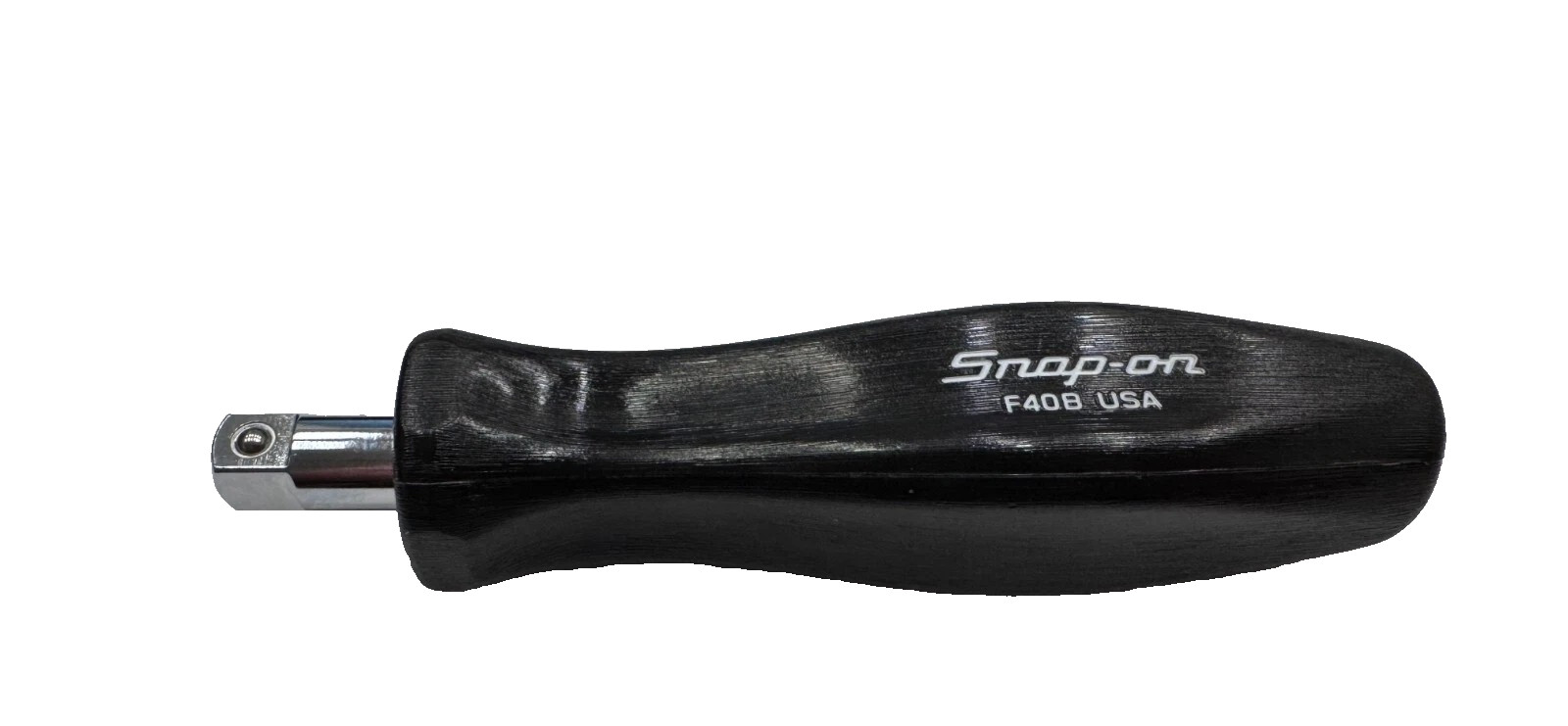 New Snap-on™ 3/8" STUBBY Square Socket Driver F40B Black Hard Handled
