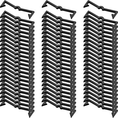 Mudder Pegboard Hooks Plastic Peg Locks Pegboard Hook Retainers Display Hook Org
