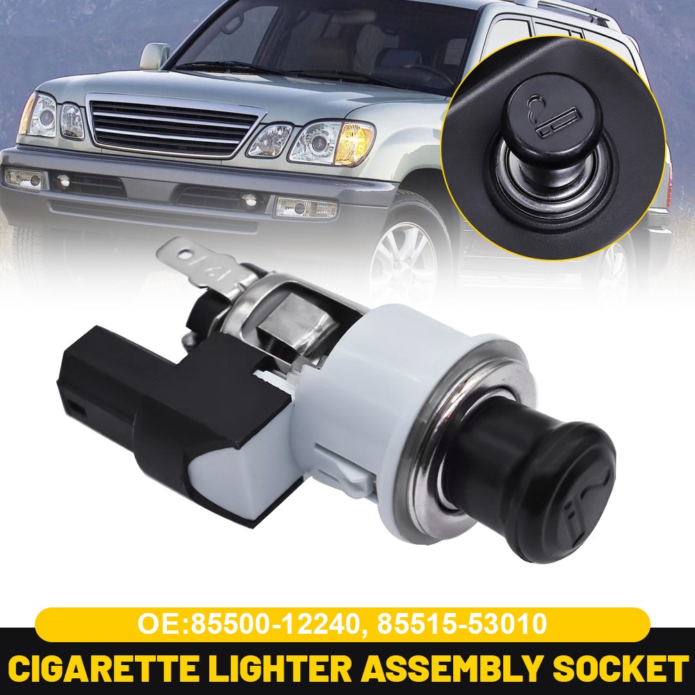 Cigarette Lighter Assembly Socket Element & Bezel For Toyota Corolla/Lexus