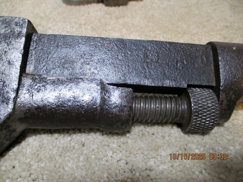 SET OF 2 ANTIQUE COES PIPE WRENCHES