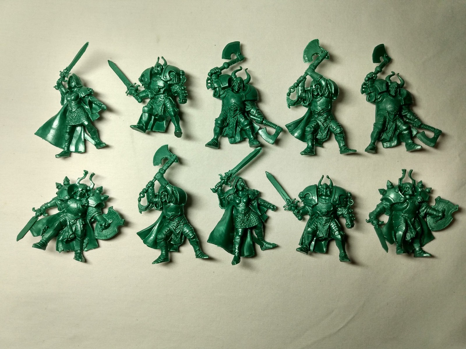 Fantasy Figures Lot Knights Warriors ABToys Tehnolog 60mm 2016