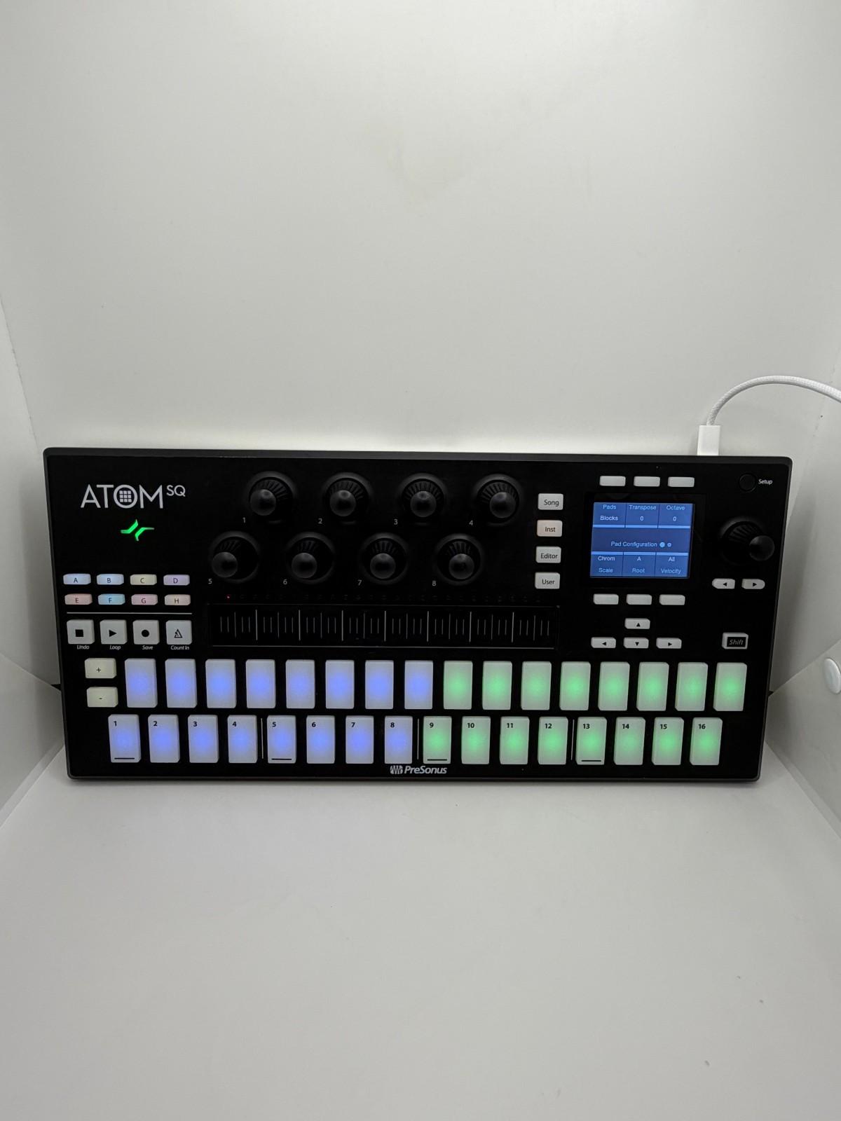 PreSonus ATOM SQ Hybrid MIDI Keyboard Pad Performance and Production Controller