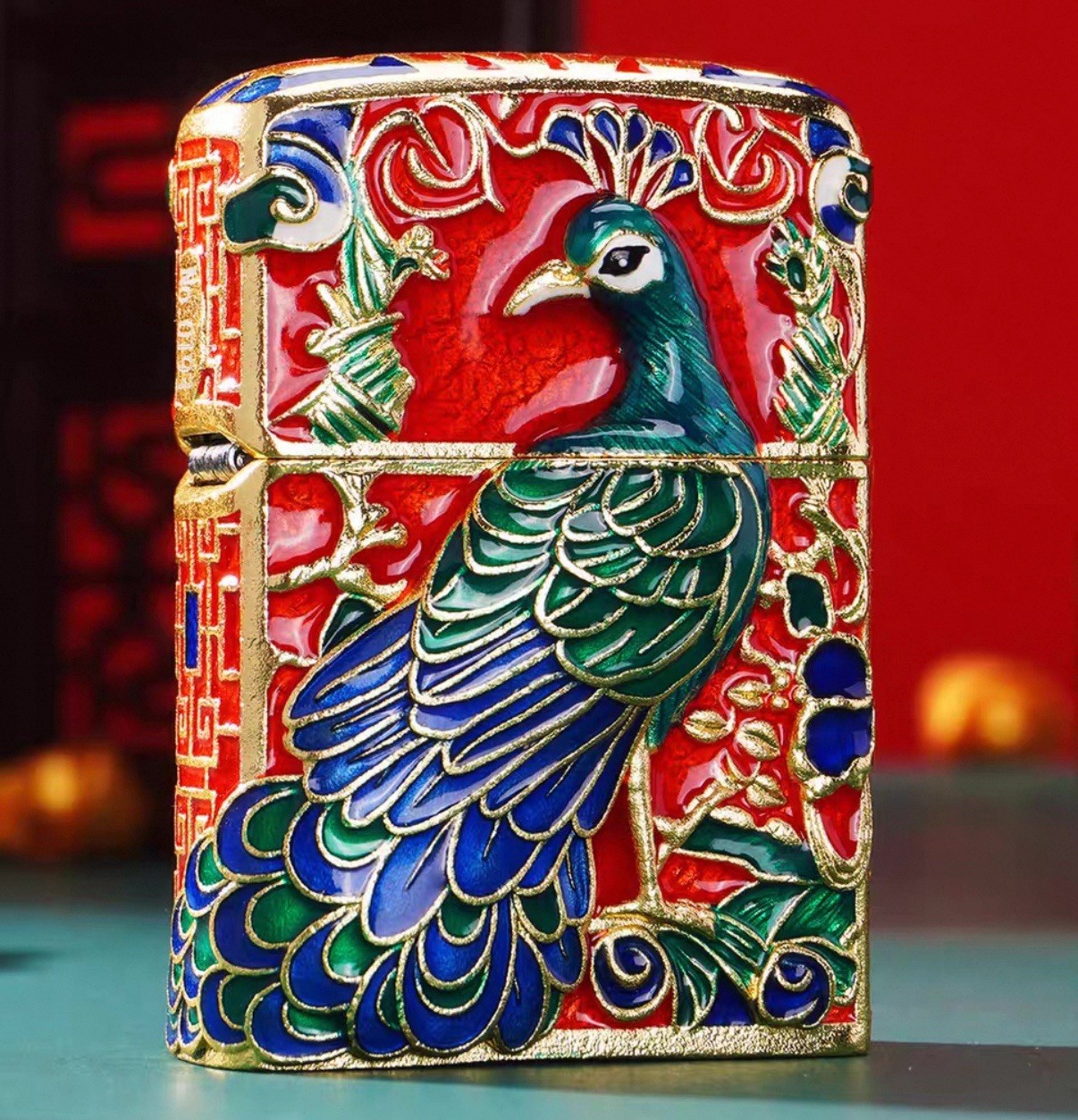 New Zippo oil Lighter Bird with box