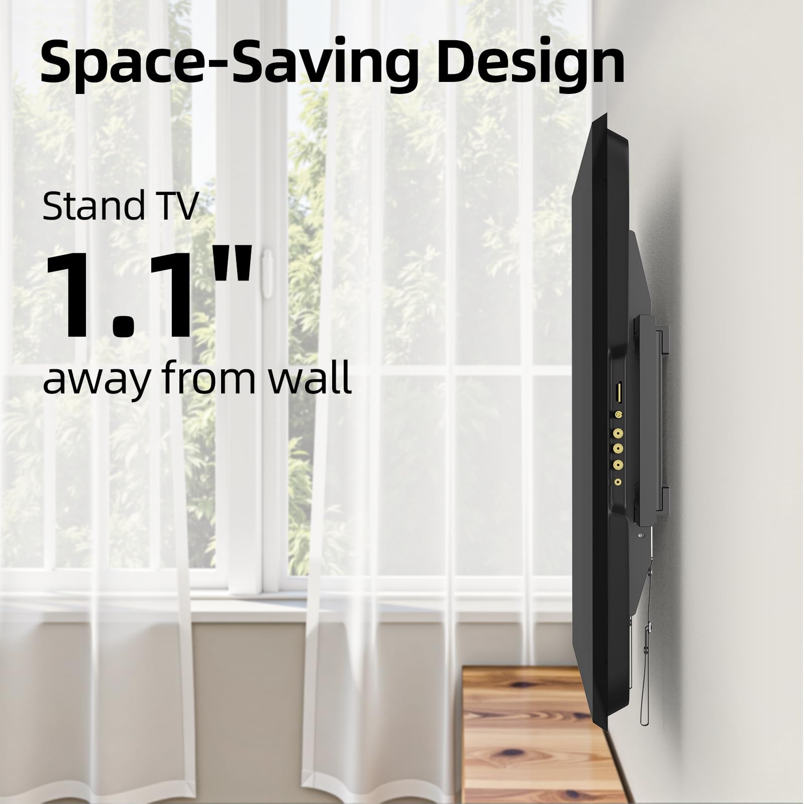 Tv Wall Mountlow Profile Tv Mount For Most 4286 Inch Flat Screen Televisionsmax