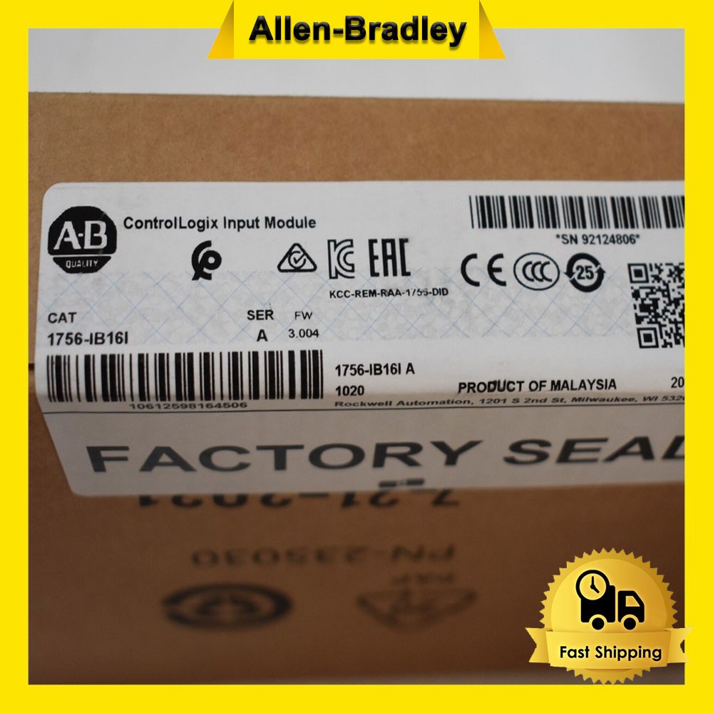 New Factory Sealed 1756-IB16I SER A ControlLogix 16 Point D/I Module FREE SHIP